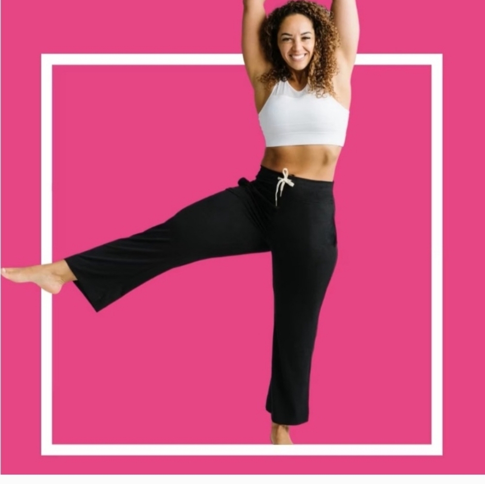 Zyia Black Downtime Sweatpants